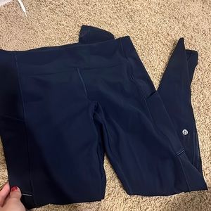 Lululemon 25inch Navy Leggings Fast & Free